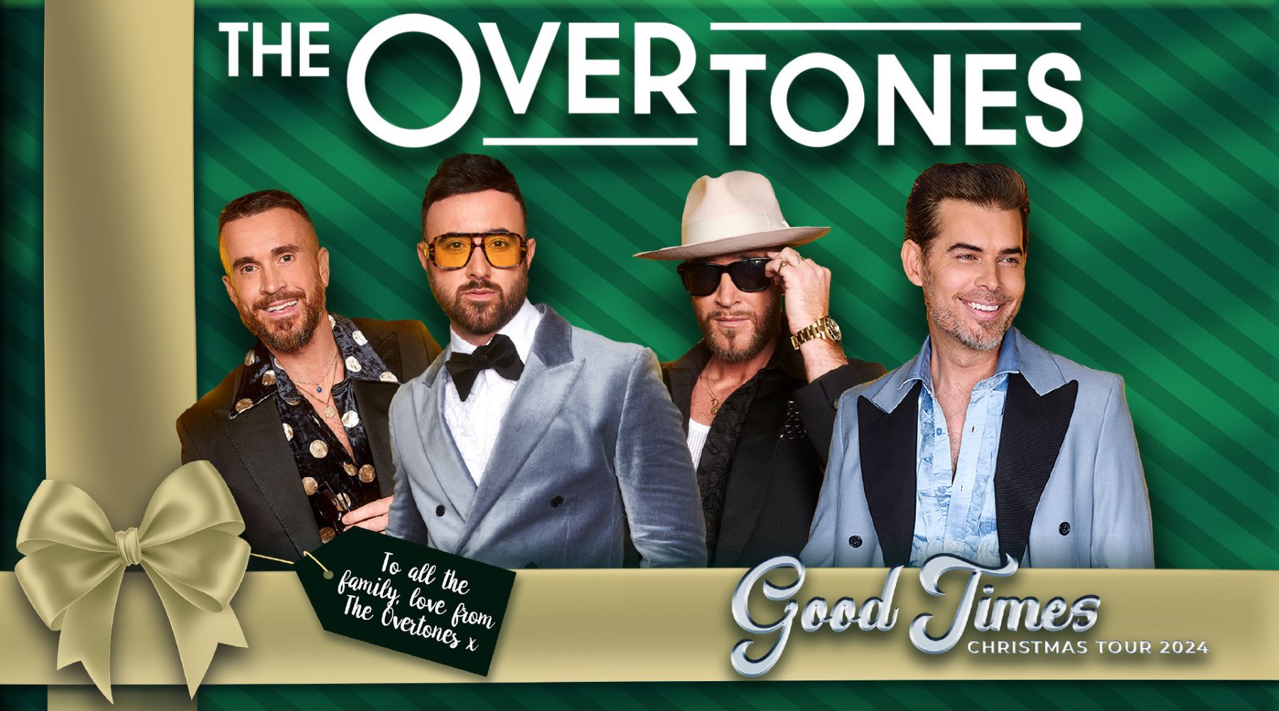 The Overtones Sheffield City Hall Thursday 7th November 2024